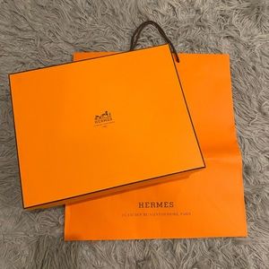 Hermes Box and Paperbag